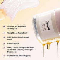 Thumbnail for Gisou Honey Infused Hair Mask to Hydrate and Repair for Softer, Stronger, More Manageable Hair (7.8 Fl. Oz)
