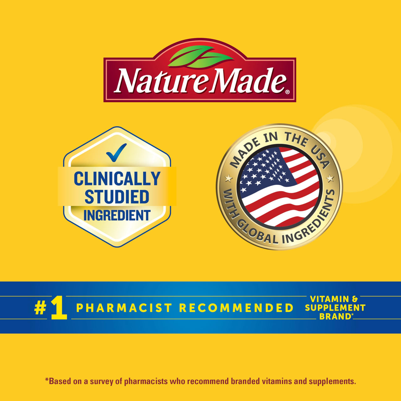 Nature Made Probiotics for Women and Men, Probiotic Capsules 1 Billion CFU from Live Cultures for Immune & Digestive Support, 30 Capsules, 30 Day Supply