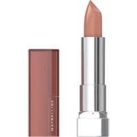 Thumbnail for Maybelline Color Sensational Lipstick, Lip Makeup, Cream Finish, Hydrating Lipstick, Nude, Pink, Red, Plum Lip Color, Truffle Tease, 0.15 oz; (Packaging May Vary)