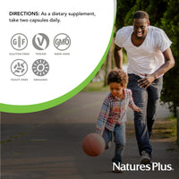 Thumbnail for NaturesPlus Source of Life Garden Vitamin B12 - 60 Capsules, Pack of 2 - Includes 20+ Whole Food Extracts - USDA Certified Organic, Non-GMO, Vegan, Gluten Free - 60 Total Servings