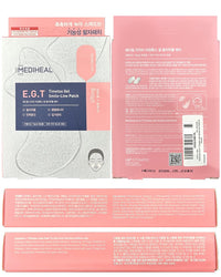 Thumbnail for Mediheal E.G.T Timetox Gel Smile-line Patch 5 Pouch - Anti-Wrinkle Patches for Fine Lines with Marine Collagen & Adenosin - Anti-Aging, Firming Care -Water Soluble Essence Gel Type