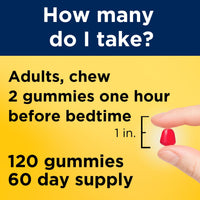 Thumbnail for Nature Made Melatonin 10 mg per serving Gummies, Sleep Gummies for Adults Maximum Strength Dosage, 100% Drug Free Sleep Aid, 120 Count, 60 Day Supply