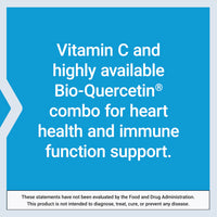 Thumbnail for Life Extension Vitamin C and Bio-Quercetin®, Cardiovascular Health Supplement, Immune Support, Highly absorbable, quercetin, Vitamin C, Gluten Free, Non-GMO, Vegetarian, 250 Tablets