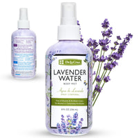 Thumbnail for De La Cruz Lavender Water Body Mist - Lavender Spray body mist With Pure Lavender Essential Oil 8 fl oz (236 mL)