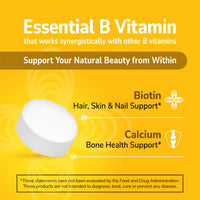 Thumbnail for 21st Century Biotin Tablets, 10,000 mcg, Unflavored 120 Count