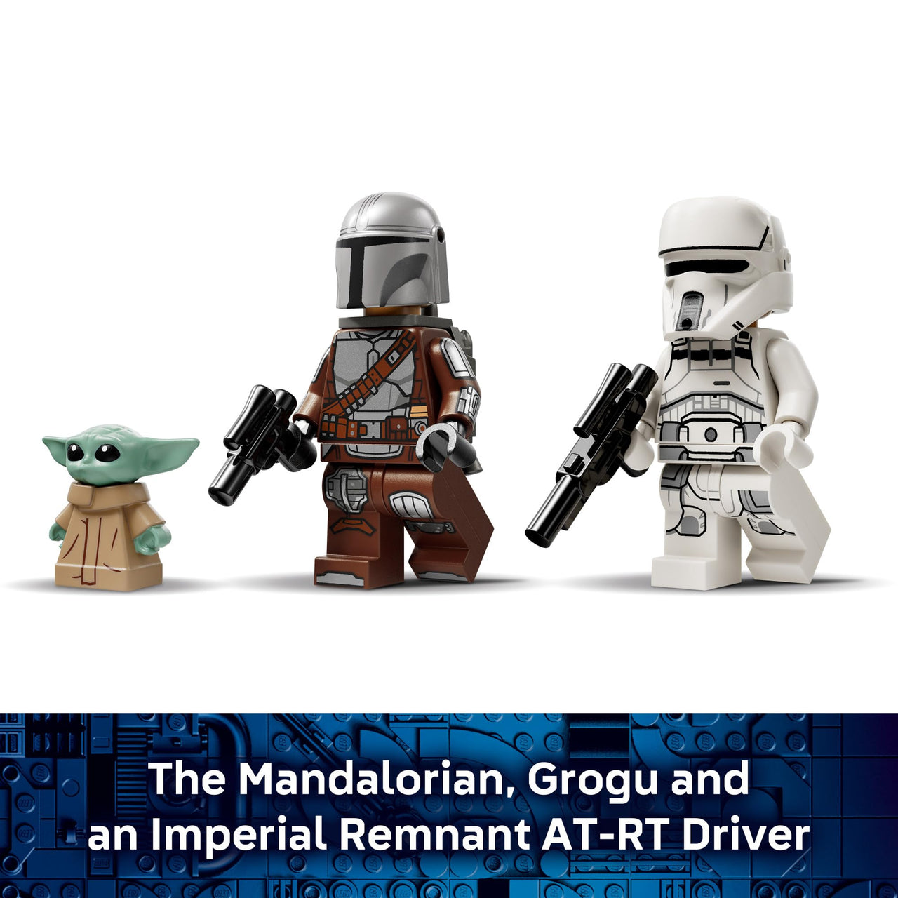 LEGO Star Wars AT-RT Attack - Building Toy for Boys & Girls, Ages 7+ - with The Mandalorian & Grogu Minifigures - Playset for Kids - Gift for Birthdays - 75444