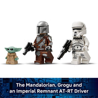 Thumbnail for LEGO Star Wars AT-RT Attack - Building Toy for Boys & Girls, Ages 7+ - with The Mandalorian & Grogu Minifigures - Playset for Kids - Gift for Birthdays - 75444