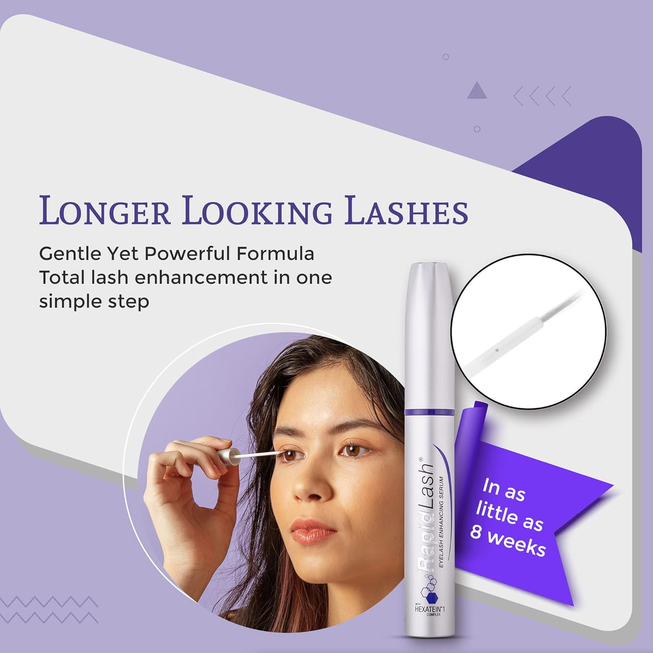 RapidLash Eyelash Enhancing Serum For Longer, Fuller & Thicker Eyelashes