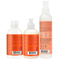 Thumbnail for SheaMoisture Kids Mango & Carrot Shampoo and Conditioner Set w/Orange Blossom Extract + Coconut & Hibiscus Extra-Moisturizing Detangler Spray, Anti-Frizz Hair Products for Kids