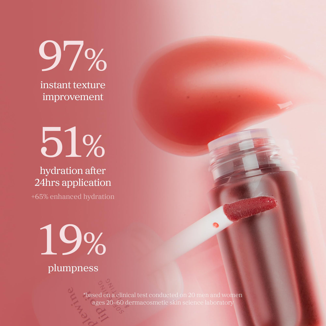 NOONI Korean Lip Oil - Applewine | Long-Lasting, Moisturizing, Plumping, Revitalizing for Dry Lips, Waterproof, No Peel Off, Hydrating, Stocking Stuffers, Gifts For Women, 0.12 FL Oz