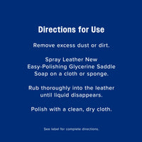 Thumbnail for Farnam Leather New Easy-Polishing Glycerine Saddle Soap and Leather Saddle Cleaner, Protects and Preserves Leather, Cleans, Conditions and Polishes, 64 Oz.