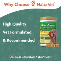 Thumbnail for NaturVet GrassSaver 240 Ct & Yard Odor Eliminator Plus 32oz Spray Bundle | Keep Grass Green, Rid Your Lawn of Yellow Patches Caused by Dog Urine | Eliminate Stool & Urine Odors from Lawn