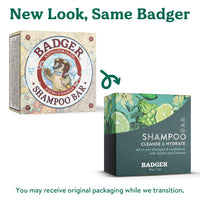 Thumbnail for Badger - Jojoba & Baobab Conditioning Shampoo Bar, Natural Vegan Hair Bar, 3 oz