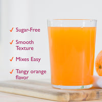 Thumbnail for Metamucil 4-in-1 Psyllium Husk GLP-1 Friendly Fiber Supplement, Sugar-Free, 114 teaspoons, Orange Flavored, Daily Fiber Powder for Digestive Health, made with Plant-Based Psyllium Husk Fiber