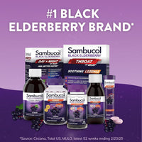 Thumbnail for Sambucol Black Elderberry Syrup Original Formula, 7.8 Ounce Bottle