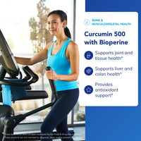 Thumbnail for Pure Encapsulations Curcumin 500 with Bioperine - Antioxidant Supplement to Support Joints, Tissue, Liver, Colon & Cellular Health* - with Turmeric Curcumin & Bioperine - 120 Capsules