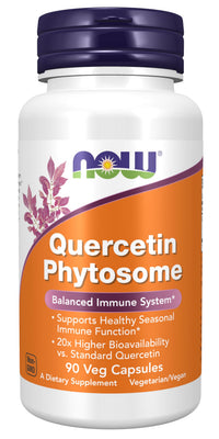 Thumbnail for Now Foods Supplements, Quercetin Phytosome 250mg, Balanced Immune System, 90 Vcaps
