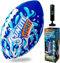 Thumbnail for Sunlite Sports Waterproof Football, Outdoor Play, For Pool Beach Lake Park Water Toy, For Kids Children Teens Adults, Family Fun