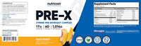 Thumbnail for Nutricost Pre-X Xtreme PreWorkout Powder Complex, Peach Mango, 60 Servings, Vegetarian, Non-GMO and Gluten Free