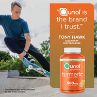 Thumbnail for Qunol Turmeric Gummies, Gummy with 500mg Turmeric Curcumin, Joint Support Supplement, Ultra High Absorption Tumeric Curcumin, Vegan, Gluten Free, 2 Month Supply, 120 Count