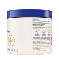 Thumbnail for Aveeno Skin Relief Intense Moisture Repair Body Cream with Triple Oat & Shea Butter Formula, Helps Heal, Repair & Restore Very Dry Skin with Long-Lasting Moisture, Fragrance-Free, 11 oz