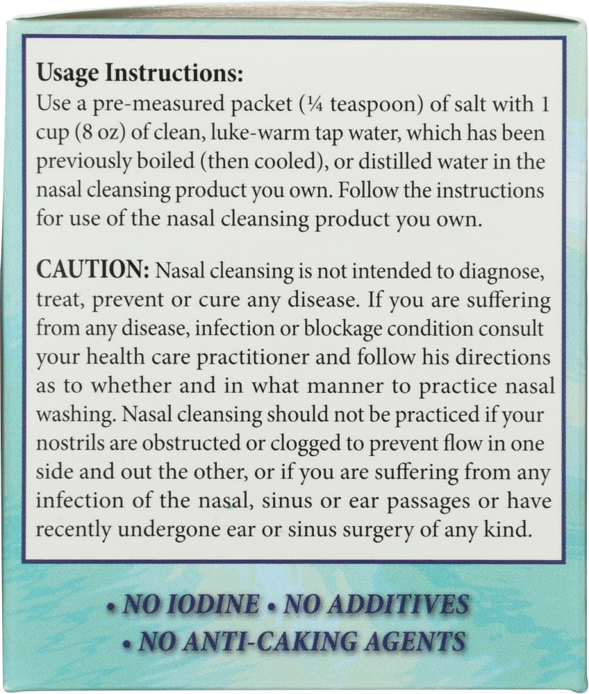 ANCIENT SECRETS NASAL CLEANSING POT SALT 40 PKT 1-EA by Ancient Secrets