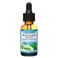 Thumbnail for De La Cruz Rosemary Mint Oil Blend For Hair & Scalp - 2 FL OZ + 8 FL OZ Bundle - Revitalizing Blend with Castor, Avocado and Olive Oil - Naturally Moisturizing Rosemary Hair Oil