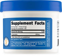 Thumbnail for Nutricost L-Carnosine Powder 50 Grams (100 Servings) - Non-GMO
