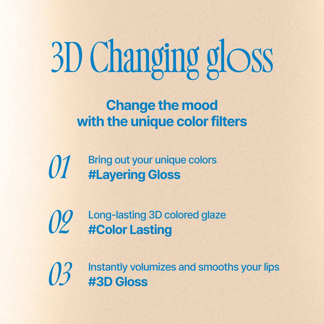 fwee 3D Changing Gloss | 01 Scene Black | Lip Gloss for changing color, Layering Gloss, Long-lasting & Plumping, Glossy | 5.6g