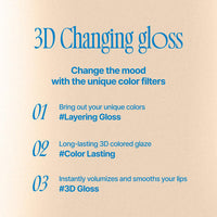 Thumbnail for fwee 3D Changing Gloss | 00 Clear | Lip Gloss for changing color, Layering Gloss, Long-lasting & Plumping, Glossy | 5.3g