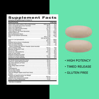 Thumbnail for GNC Mega Men 50 Plus Multivitamin | Antioxidants | Heart Health | Prostate and Circulatory Support | 120 Count