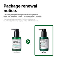 Thumbnail for SOME BY MI Bye Bye Blackhead 30 Days Miracle Green Tea Tox Bubble Cleanser – 4.23oz, 120g – Korean Face Wash & Bubble Face Mask – Daily Blackhead-Removing Pore Minimizer for Face – Korean Skin Care