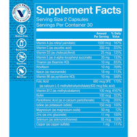 Thumbnail for The Vitamin Shoppe Multivitamin + Gut Health a with Prebiotic, Probiotic, & Digestive Enzymes (60 Capsules)