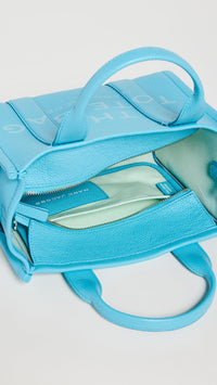 Thumbnail for Marc Jacobs Women's The Small Tote, Pool, Blue, One Size