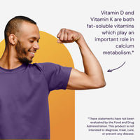 Thumbnail for Healthy Origins Vitamin D3 2,000 IU (50 mcg) & K2 200 mcg (Non-GMO, 3rd Party Tested, Bone Support, Cardiovacsular Support), 180 Softgels