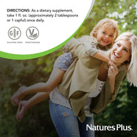 Thumbnail for NaturesPlus Source of Life Prenatal Liquid - Tropical Fruit Flavor - 30 fl oz - Multivitamin & Mineral Supplement with Iron - Nutritional Support for Pregnancy - Gluten Free, Vegetarian - 30 Servings