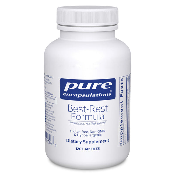 Pure Encapsulations Best-Rest Formula - Supports Restful Sleep - for Relaxation* - Restful Sleep Supplement - Non-GMO & Vegan - 120 Capsules