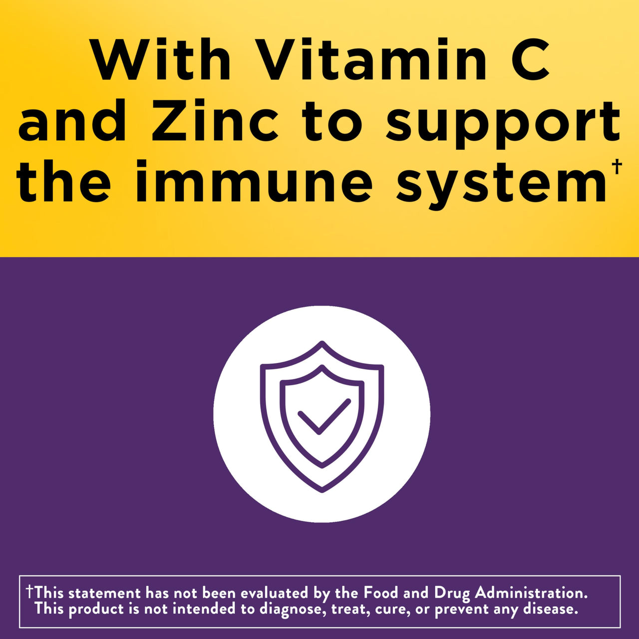 Nature Made Elderberry, Vitamin C and Zinc Capsules, 400 mg Elderberry Extract, Dietary Supplement for Immune Support, 60 Capsules, 60 Day Supply