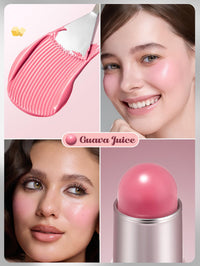 Thumbnail for SHEGLAM Buttery Bliss Blush Stick Cream Milk Makeup Blush-Guava Juice