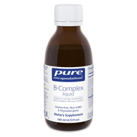 Thumbnail for Pure Encapsulations B-Complex Liquid - Liquid Vitamin B Complex - for Nerve & Energy Metabolism* - Gluten Free & Vegetarian - 4.73 oz (140 mL)