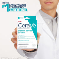 Thumbnail for CeraVe Hydrocolloid Blemish Patches, Oil Absorbing Spot Control with Ceramides and Niacinamide, Allergy-Tested & Suitable For Sensitive Skin, Ultra-Thin & Blends Into All Skin Tones, 22ct