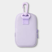 Thumbnail for Touchette Zippered Pouch, Attachable Fashion Accessory with Snap Hook for Touchland Hand Sanitizer 1FL OZ., Lilac