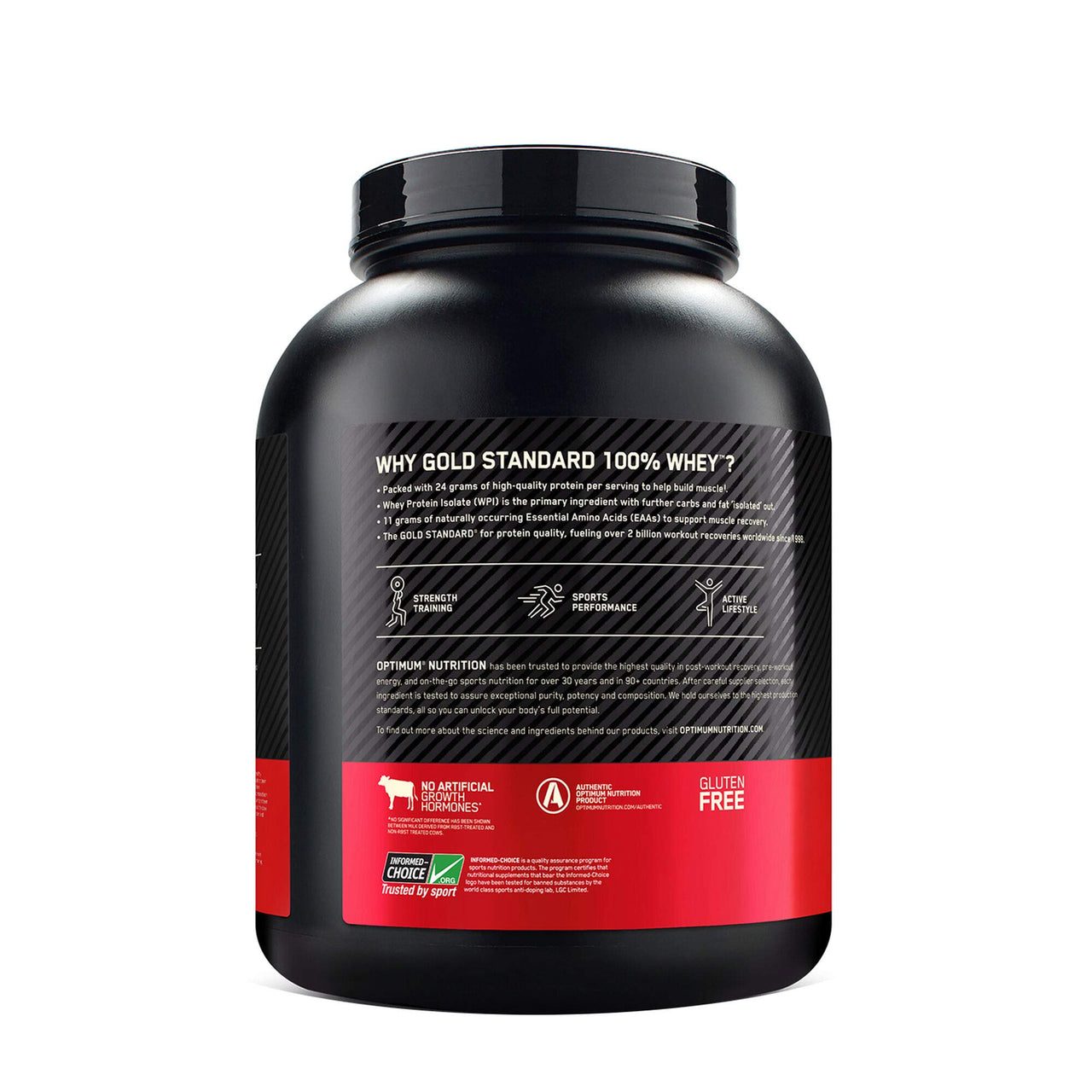 Optimum Nutrition, 100% WHEY Gold Choc 5LB