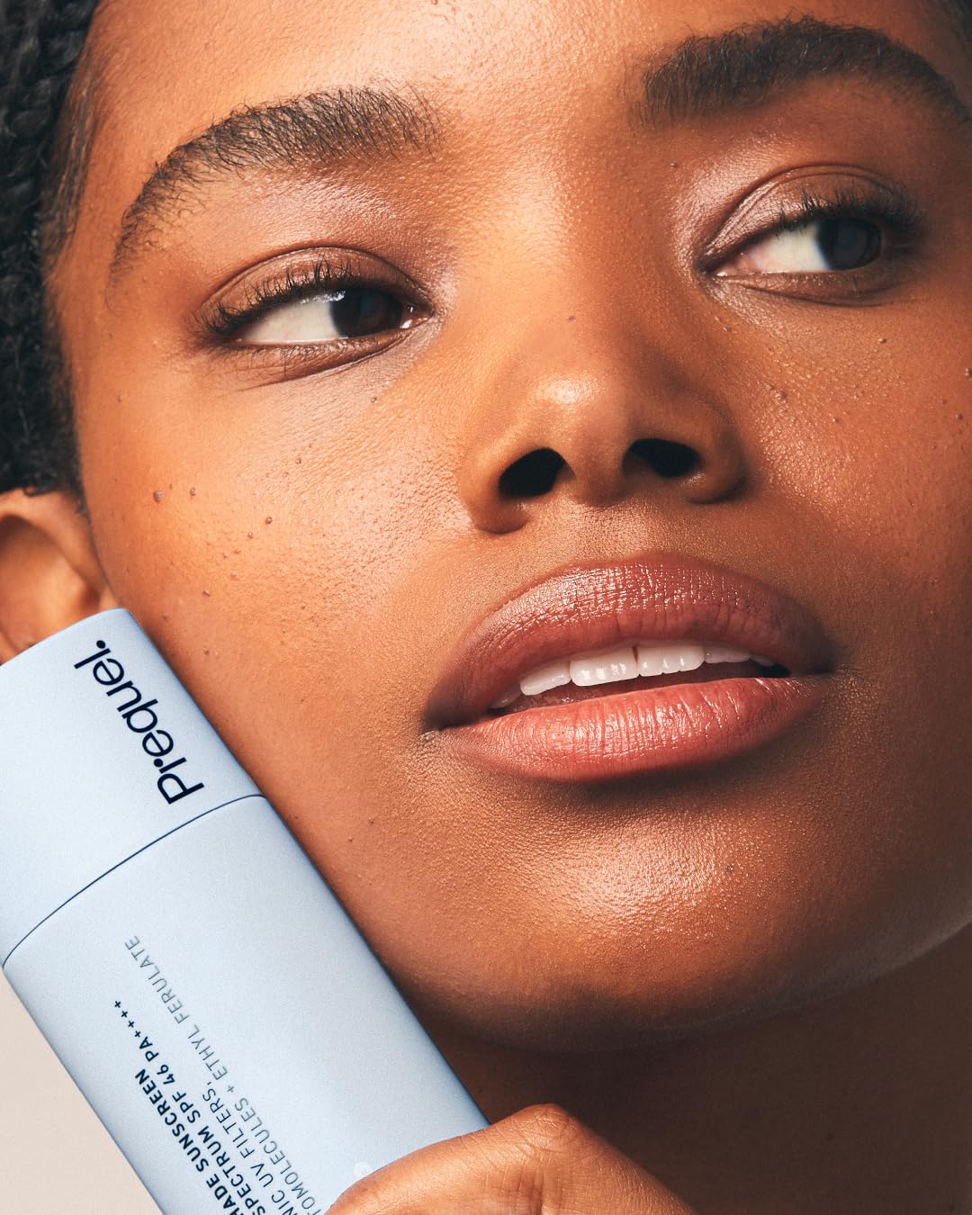 Prequel Skin Solar Shade - Moisturizing Face Sunscreen SPF 46 PA++++ Broad Spectrum UV Protection. Hydrating Sunblock for Dry Skin. Lightweight Travel Size Sun Protection, 1.7oz