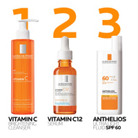 Thumbnail for La Roche-Posay Vitamin C Brightening Face Wash, Gentle Foaming Facial Cleanser with Vitamin Cg and Vitamin B3 to Brighten and Even Skin Tone, Vitamin C Face Wash that Cleanses Dirt & Makeup, 200ml