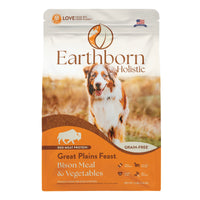 Thumbnail for Earthborn Holistic Great Plains Feast Bison Meal & Vegetables Grain-Free Dry Dog Food 4 lb