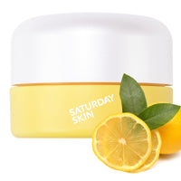 Thumbnail for Saturday Skin Yuzu Eye Balm Vitamin C Wide lluminating Under Tight Eye Cream Korean Niacinamide Caffeine for Wrinkles Puffy Eyes Dark Circles Moisturizing Hydrates Anti Aging for Women (15ml)