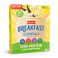 Thumbnail for Carnation Breakfast Essentials High Protein Oral Supplement Classic French Vanilla Flavor 1.31 oz. Packet 60 Ct
