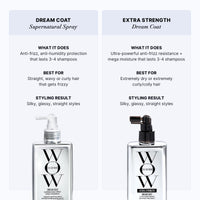 Thumbnail for COLOR WOW Extra Strength Dream Coat – Powerful ultra moisturizing, anti humidity treatment for extremely frizz prone hair, glassy smooth, straight + resistant styles up to 3-4 washes