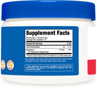 Thumbnail for Nutricost Magnesium Bisglycinate Powder (Fruit Punch, 250 Grams) - Chelated Magnesium Supplement